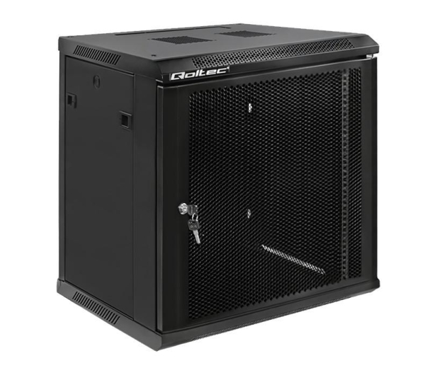 Qoltec Szafa RACK 19"  12U  600x635x450 - 1329954 - zdjęcie